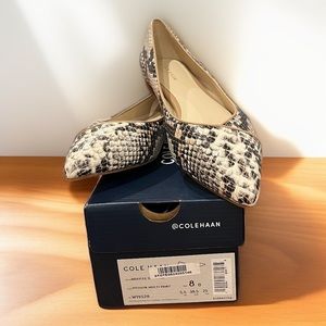 Cole Haan Women’s Braylee Python Print